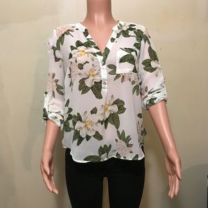 DNA Couture Floral Blouse